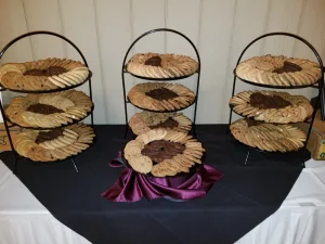 Assorted cookie display